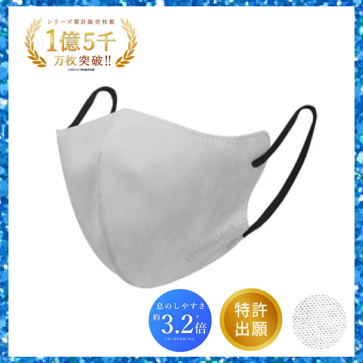 IKISURU（イキスル） - グレージュ×ブラック | Victorian Mask