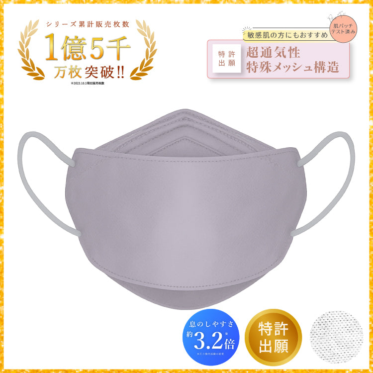 Victorian Mask 30枚入り　ラベンダーグレー 20箱セット　専用品 Victorian Mask - ラベンダーグレー × ライトグレー | Victorian