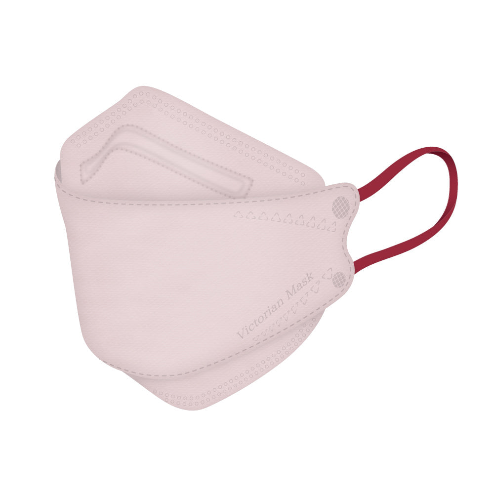 Victorian Mask Mサイズ 30枚入り 12箱セット サンドベージュ Victorian Mask - サンドベージュ × ワインレッド | Victorian