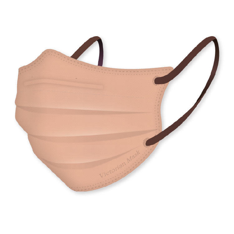 Victorian Mask for PLEATS - マリーゴールド × チョコレート