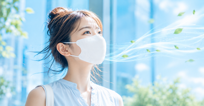不織布マスクはなぜ暑い・蒸れる？理由と、防御性能を保ったまま涼しくする方法