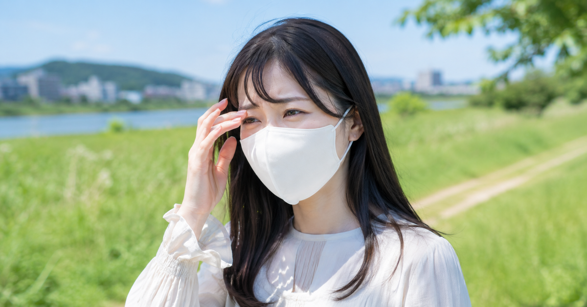 夏も花粉症？初夏〜夏に飛ぶイネ科花粉の時期と、マスクでできる対策
