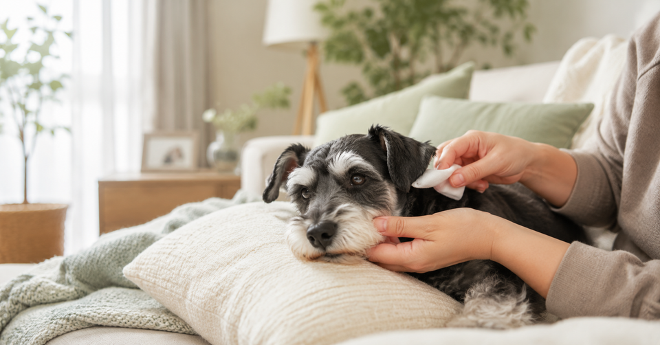 老犬・シニア犬のシャンプー頻度は？負担をかけない清潔ケアの方法
