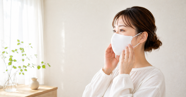 マスクの正しい付け方と隙間をなくす方法。効果を引き出すフィットのコツ