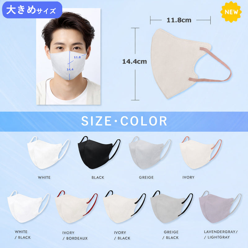 IKISURU（イキスル） - ホワイト | Victorian Mask (ヴィクトリアン