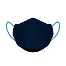 ミッドナイトネイビー × ブルー