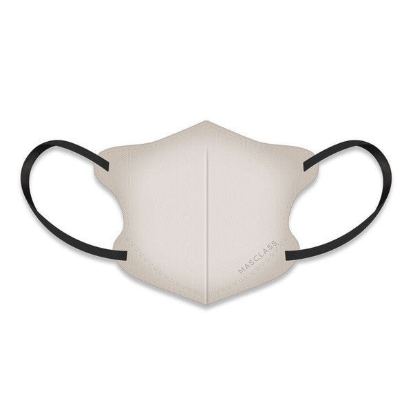 グレージュ × ブラック